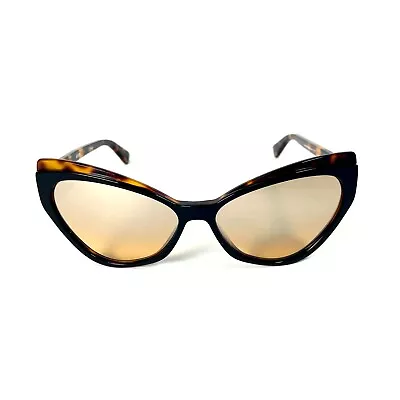 Moschino Mirrored Butterfly Sunglasses Tortoiseshell Pattern MOS081/S €259 • $59.27
