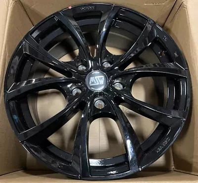 (QTY 1) MSW Avantgarde 27 Gloss Black Wheel Rim 17x7.5 5x120 47mm FAST SHIPPING • $383.99