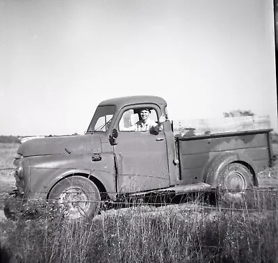 Wd5 Negative 1950's ?  Farmer Huge Smile Dodge Truck Pickup 806a • $17.11