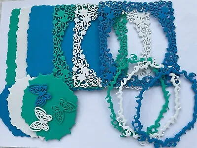Frame Die Cuts Card Toppers Crafts Embellishments Lace Card Making Scrapbooking  • £2.75