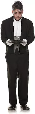 Underwraps Creepy Butler Ensemble Greeves Adult Men Costume Halloween 30186 • $32.53