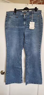 Marina Rinaldi NEW $320 Icaro Flared Jeans Size MR31 / 22W • $65