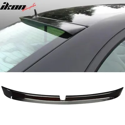 Fits 03-05 Benz E-Class W211 4DR Sedan RL Style Roof Spoiler Painted #040 Black • $89.99