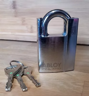 ABLOY 342 Closed Shackle High Security Padlock • £50