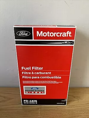 Ford Motorcraft FD-4615 Fuel Filter Fits 2011-2016 Ford Power Stroke Diesel • $32.99