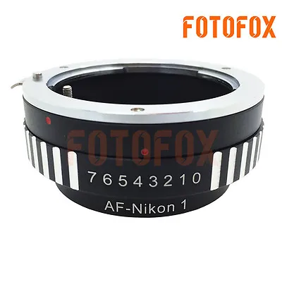 AF-N1 Sony Alpha Minolta AF To Nikon 1 Lens Mount Adapter J1 J2 J3 V1 V2 MA-N1 • $15.90