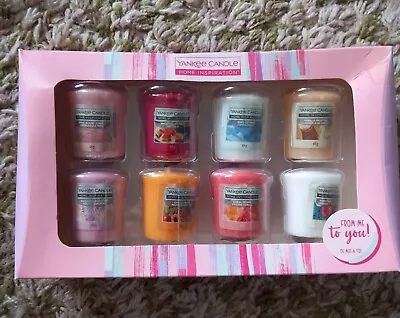 Yankee Candle Home Inspiration 8 Piece Votive Candle Gift Set • £5
