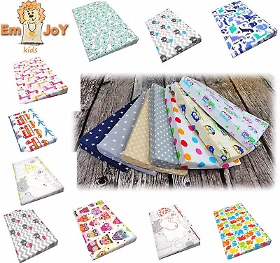 WEDGE PILLOW PILLOWCASE REPLACEMENT COVER BABY CRIB CRADLE COT KLIN 30x37 60X37 • £11.95