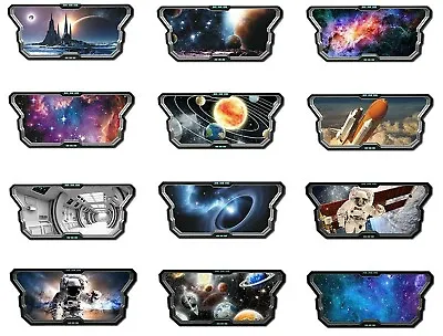 £27.49 • Buy Space Wall Sticker Stars Universe Galaxy Spaceship Aliens Astronaut Planets 