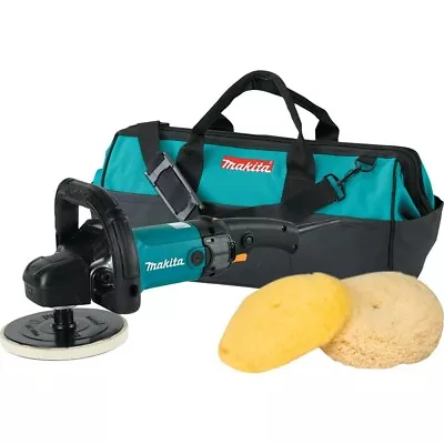 Makita 9237CX3 7-Inch Variable Speed Polisher-Sander With Polishing Kit • $319.81