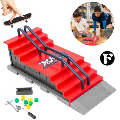 £10.95 • Buy Mini Finger Skateboard Kit Fun Fingerboard Ramps Set For Children Birthday Gift
