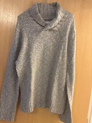 Men’s Abercrombie And Fitch Medium Grey Pullover Jumper  • £6.99