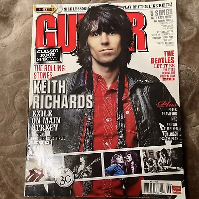2006 Guitar World Magazine Keith Richards Exile On Main Street No CD • $10