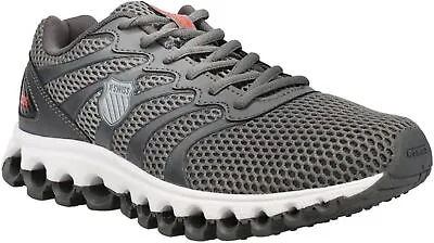 K-Swiss Men's Tubes 200 Training Shoe Asphalt/Jet Black/Spicy Orange • $51.99