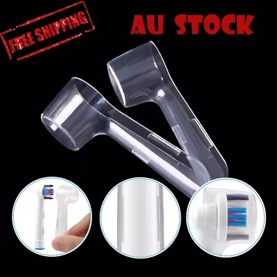 $7.99 • Buy Electric Toothbrush Heads Cover Case Cap Protect Braun Oral B Travel Protector