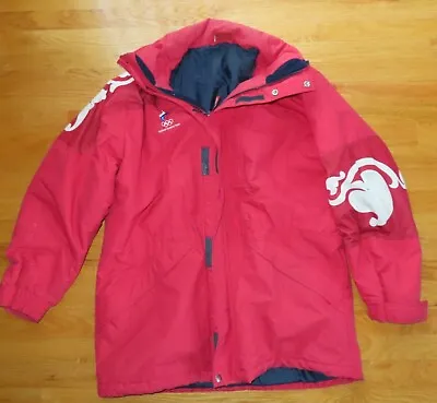 Rare 2002 SALT LAKE CITY TEAM RUSSIA Zippered (2XL) Heavy Winter Jacket OLYMPICS • $525