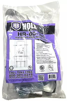 HoldRite 180 Degree Water Heater Restraints Up To 80 Gallons HR-80-180 • $24.99