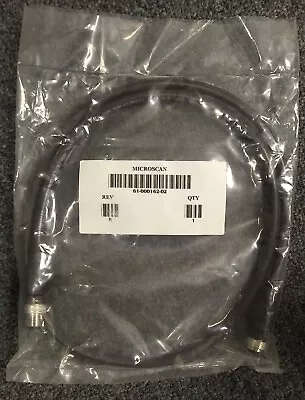 Microscan 61-000162-02 Qx Cordset M12 12-pin Male/female  New Sealed • $99