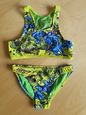 Nice Teens Kids Girls Ed HARDY Swimsuit Bikini. Size 10-12 Years. • £24.90