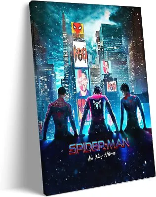 $14.90 • Buy Superhero Spiderman No Way Home Poster Three Generations Of Spiderman Poster Art