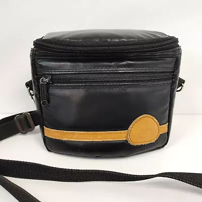 SUPER CLEAN ~ Vintage Small MOHAWK Zippered Camera Bag W/ Shoulder Strap USA • $11.99