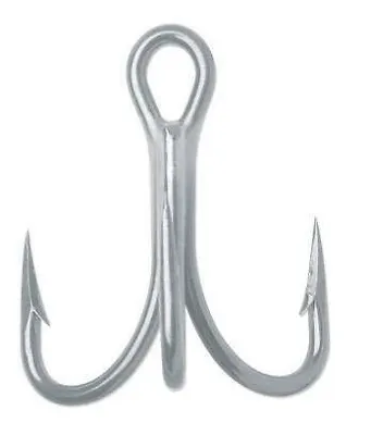 VMC O'Shaughnessy Treble Short Hook Pro Pack 1 8 Pack • $2.79