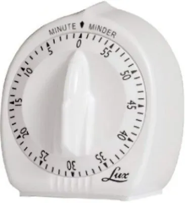 Lux Minute Minder Timer Mechanical Markings • $12.49