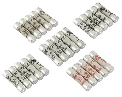 Electrical Fuses Household Domestic Mains Plug Ceramic Fuses 240V BS 1362 • £1.27