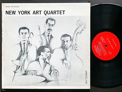 NEW YORK ART QUARTET LP ESP DISK ESP 1004 US 1965 EAR MONO Milford Graves VG+ • $152.14