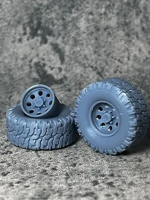 Resin 1/24 Scale “Super Swamper” StyleOff-Road Model Car Wheels 1/24 1/25 Truck • $16