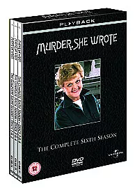 Murder She Wrote - Series 6 - Complete (Box Set) (DVD 2007) • £11.99