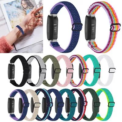 For Fitbit Inspire 3/HR/Inspire 2 Watchband Elastic Woven Nylon Sport Band Strap • $15.45