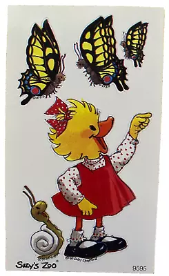 Vintage Suzy's Zoo Butterfly Sticker - 1 Module • $1.89