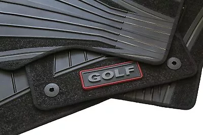 Car Floor Mats Set Of All Weather VOLKSWAGEN Golf A7 GTI 2015-2021 • $89.98