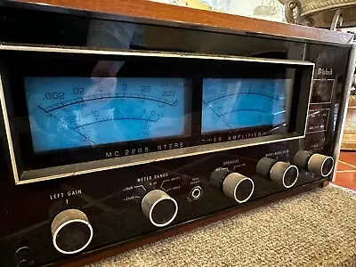 McIntosh MC2205 Vintage Rare Stereo Solid State Power Amplifier • $2000