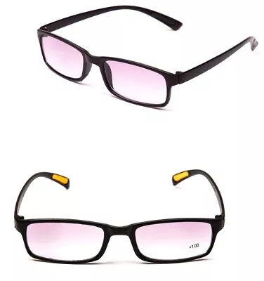  Bifocal Sun Readers Tinted TR90 Bendable Material Mens Womans Ultra-Light TN36 • £4.95