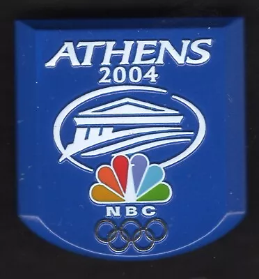 Athens 2004 Olympic Games. Media Pin Nbc • $34