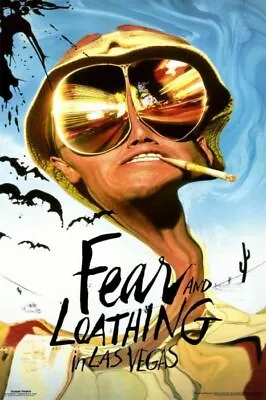 £10.61 • Buy FEAR AND LOATHING IN LAS VEGAS - MOVIE POSTER - 24 X 36 DEPP THOMPSON 
