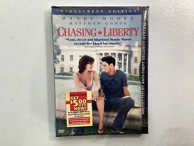 Chasing Liberty DVD 2004 PG-13 Warner Bros Mandy Moore Matthew Goode Sealed • $3
