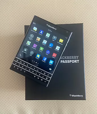 BlackBerry Passport Q30 (SQW100-1) 32GB 3GB RAM Unlocked Smartphone- New Sealed • $169