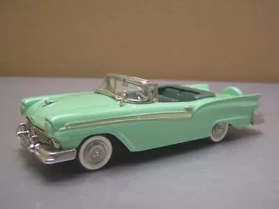 Mini Marque #3 1957 Ford Fairlane Convertible Open Light Green 1/43 Mint Cond. • $145