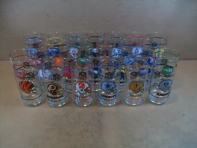 $13.99 • Buy 1980's Mobil ~ NFL Drinking Glass ~ You Choose Your Own ~ *Shipping Discounts
