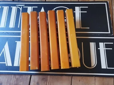 £300 • Buy Art Deco Butterscotch Phenolic Catlin Bakelite Amber Door Handles 3 Pairs