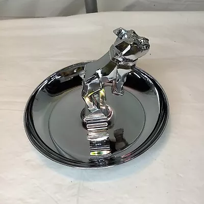 Vintage Mack Truck Chrome Bulldog Ashtray-Central Die Casting Mfg 87931 EUC • $100