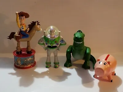 1999 McDonald's Toy Story 2 Disney Happy Meal Toy Set Lot Of 4 Candy Dispensers  • $25