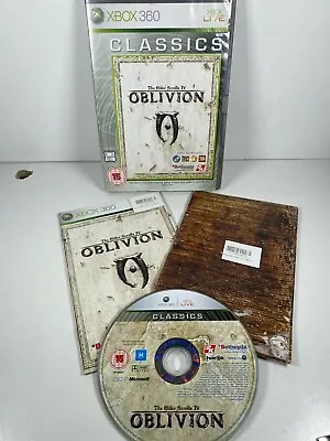 Elders Scrolls 4 Oblivion - Classics Xbox 360 Complete In Box Map With Manual • £2.95