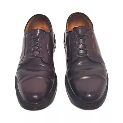 $116.80 • Buy FLORSHEIM IMPERIAL V Cleat Shell Cordovan Plain Toe Red Leather Derby Men's 10D