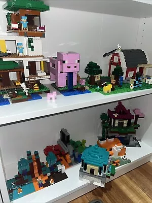 Lego Minecraft  Minifigures And Builds ( Offers Wanted ) • $200