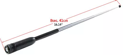 GPE ES-6650 Scanner Telescopic ANTENNA BNC For VHF UHF HAM RADIO ICOM KENWOOD • $12.98