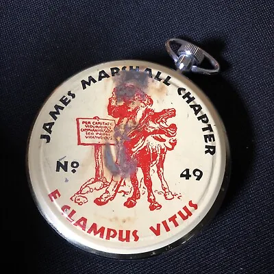 Vintage E CLAMPUS VITUS Clamper James Marshall No. 49 Pocket Watch Clock Germany • $150